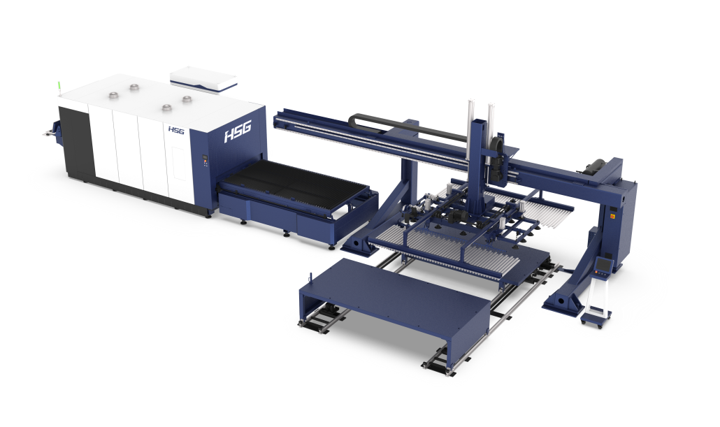Fibre Laser from HSG with loading and unloading system