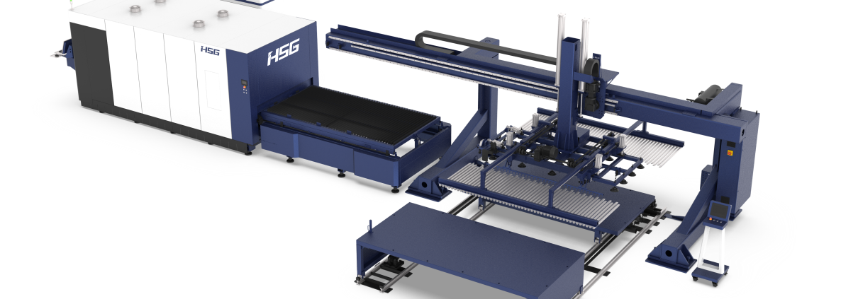 Fibre Laser from HSG with loading and unloading system