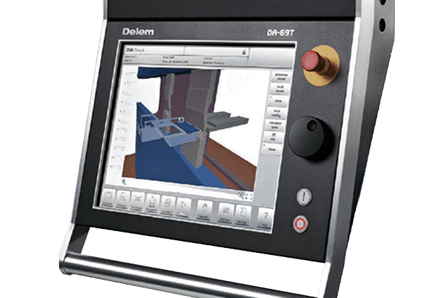 Delem CNC Controller used to retrofit press brake machines