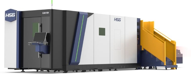 HSG G3015H Fibre laser sheet metal cutting machine to be shown at Mach 2024